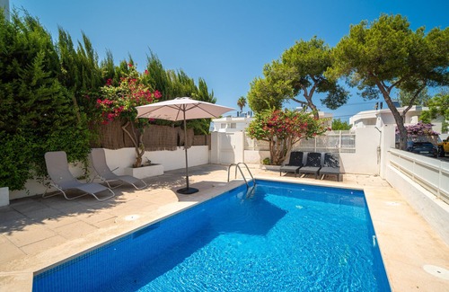 es Bacares Villa | Sea view villa with pool, only 20 metres to the beach of Barcares, Alcudia