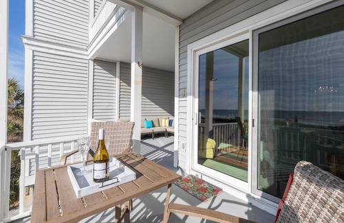 Folly Beach House | Seacoast Villa 2 Ocean View 2 Blocks from Center Street