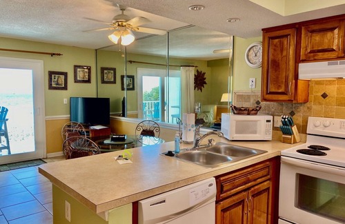 Gulf Shores Condo | Seacrest 203-Gulf Front- Reserved Parking-Beautiful View of the Gulf.