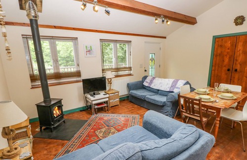 Llansteffan Cabin | SEADRIFT CABIN, pet friendly, with open fire in Llansteffan