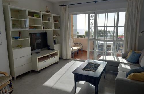 Torrox Costa Apartment | Seafront Garden and Sea views