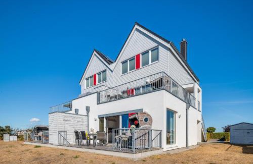 Olpenitz Apartment | SeaPearl- Hafenblick, Terrasse, Bad mit Infrarotsauna und Whirlwanne
