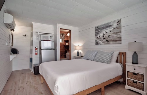 Ocean Bay Park Hotel | Seashore Condo Hotel #19, Cozy Fire Island Escape, Near Ferry - With Bay Views and Steps from the Beach.