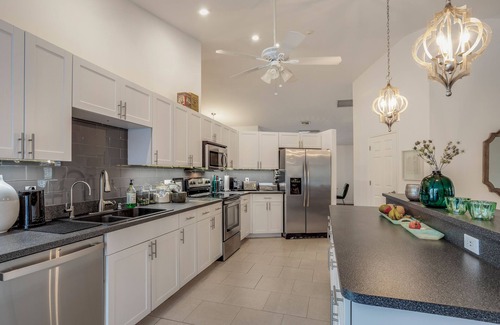 Burnt Store House | SEASIDE COTTAGE - Southern fenced yard, tropical fruit trees, pool, contemporary