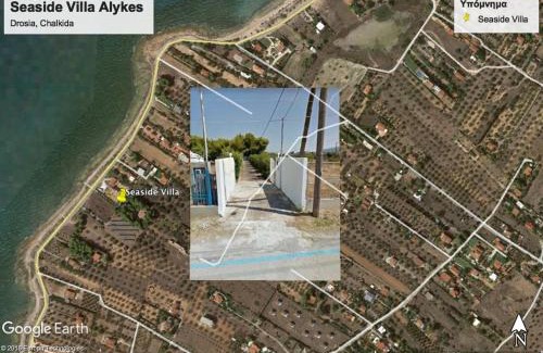 Chalcis Villa | Seaside Villa in Alikes, Chalkida