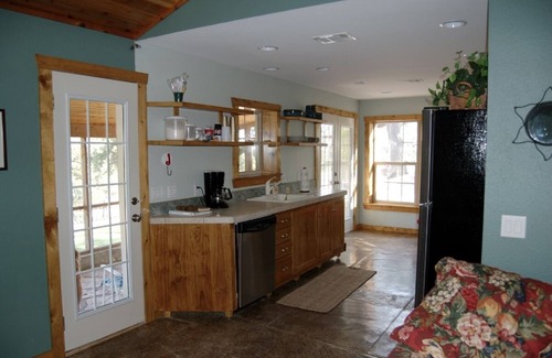 Circle J Ranch Lakeside Cabin | Secluded Cabin on Lake Travis- pet friendly