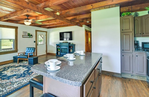 Campton Cabin | Secluded Campton Cabin w/Views & Cozy Fireplace!