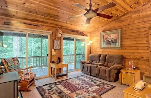Clayton Cabin | Secluded Cozy Cabin Near Clayton