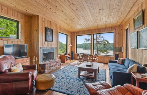 Samantha Cabin | Secluded Lake Tuscaloosa Retreat - Family Cabin with Amazing Views!