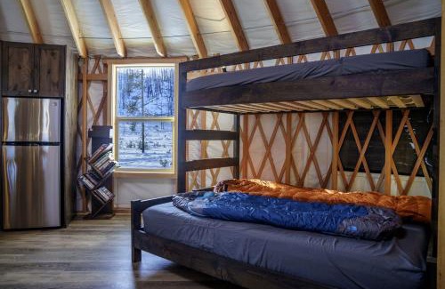 Boise County Other | Secluded Modern Yurt with Sauna Perfect for Small Groups in Boise, Idaho