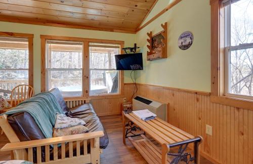 Bryson City House | Secluded Nantahala Gone Hunting Cabin with Hot Tub