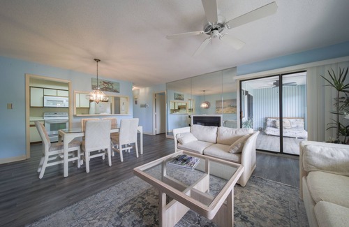 Oak Island Condo | Secluded private OceanFront 3BR Condo steps from the pool golf course and ocean!