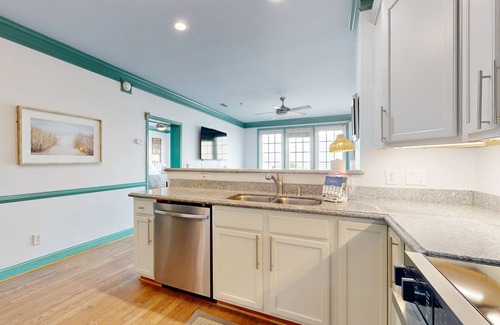 Folly Beach Villa | Second-level abode w/ocean views, private balcony, shared pool