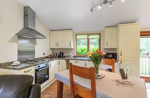 Allithwaite Ski Chalet | Semi-detached deluxe lodge offering the perfect romantic retreat.