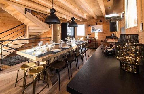 La Toussuire Ski Chalet | Semi-detached chalet close to slopes with panoramic view