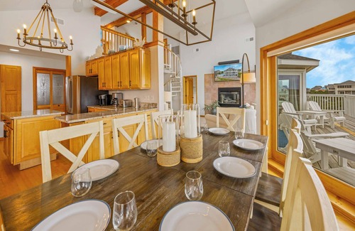 Waves House | Semi-Oceanfront Dog Friendly w/Private Pool, Hot Tub, Game Room, and Tiki Bar