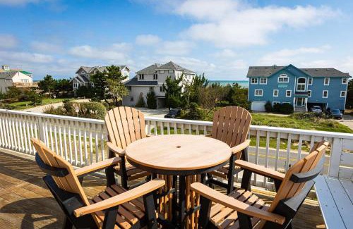 Whalehead Beach House | Semi-Oceanfront with Heated Pool Cabana Ocean Views