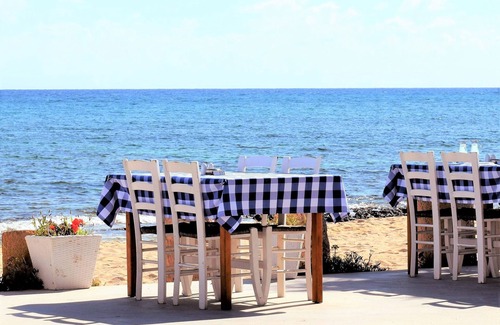 Karavostasis Villa | Sensational Folegandros Apartment | 1 Bedroom Suite | Apartment Kanao | Furnished Sun Terrace with.