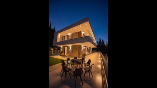 Corfu Town Villa | Seren Luxury Villa precious new build gem close to everywhere in Corfu