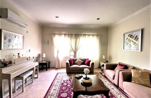 Doha Villa | Serene Family villa with Pool near Khalifa Stadium