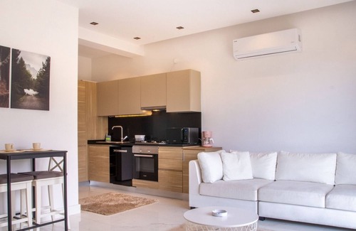 Kusadasi City Centre Apartment | Serene Flat w Sea and Nature View in Kusadasi