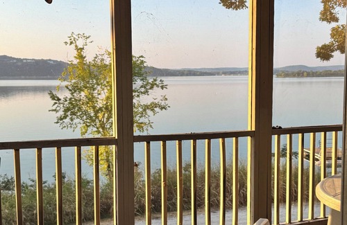 Boulder Point Cabin | Serene Lakefront Stay w Pool & Dock. Pet-Friendly!
