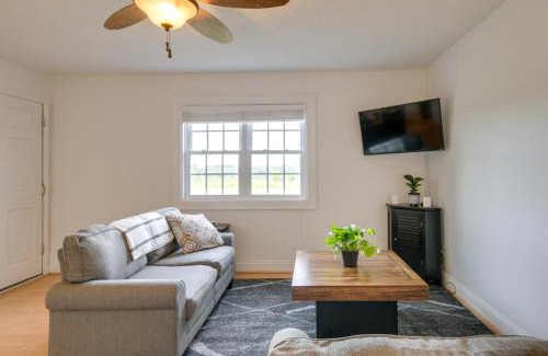 Mill Spring House | Serene Mill Spring Getaway with Yard and Fire Pit!
