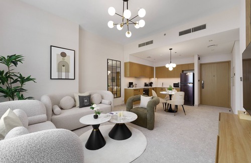 Dubai Apartment | Serene Retreat w/Golf Course Views in Dubai Hills