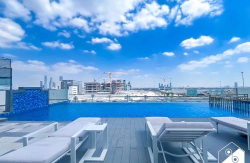 Jadaf Apartment | Serene Studio with Views in Al Waleed Garden 2