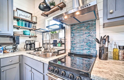 Morganton Apartment | Serene Tiny Home Retreat in Gated Rural Haven