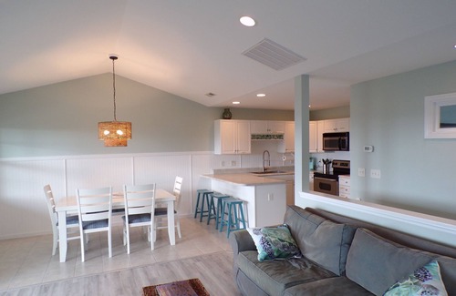 Topsail Beach House | Serene Topsail Beach Townhome-Water View-Great Location-Includes Linens