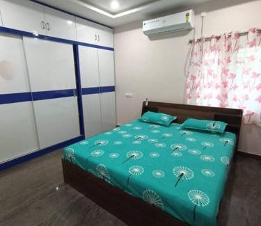 Tirupati Apartment | Servostay Tirupati Beautiful Fully Furnished 2 BHK Flat #202