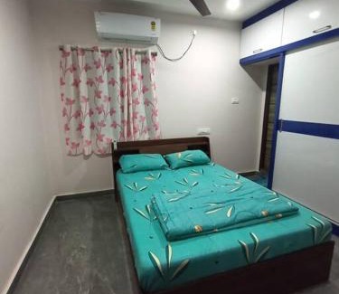 Tirupati Apartment | Servostay Tirupati Beautiful Fully Furnished 2 BHK Flat #202