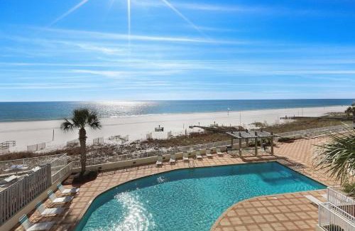 Orange Beach House | Shoalwater 705- Beach front indoor pool hot tub grill