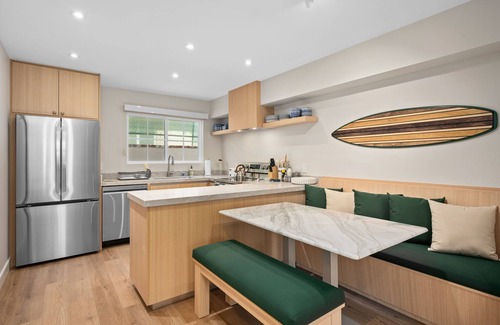 Beach Barber Tract Apartment | SHORE|Peaceful 2BR | Patio + BBQ & Tub Access