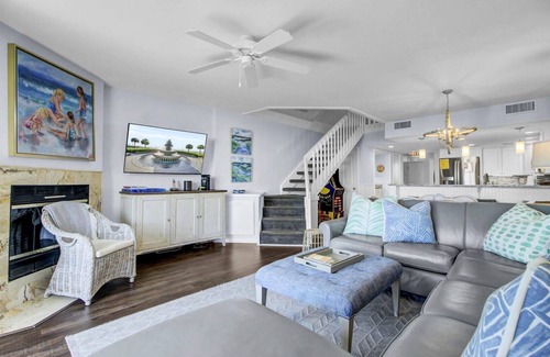 Isle of Palms Condo | "Shore Thing" at 420C Shipwatch|Oceanfront Penthouse|Three Decks|All New|Video Game Machine|Famil.