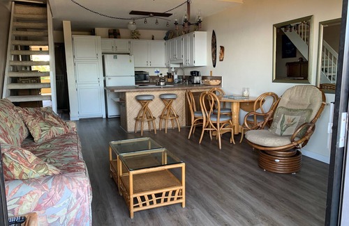 Kihei Condo | Shores of Maui #223 Great Ocean View! Near Cove Beach a Fun place to Surf!