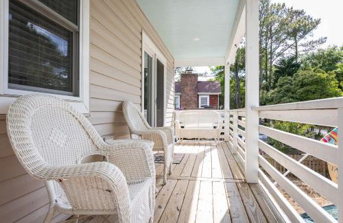 Nags Head House | Short Walk to Beach Coastal Home in Heart of NH