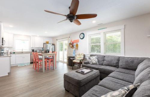 Nags Head House | Short Walk to Beach Coastal Home in Heart of NH