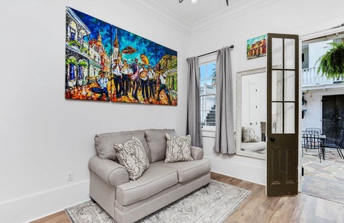 French Quarter Apartment | SHOT OF BOURBON