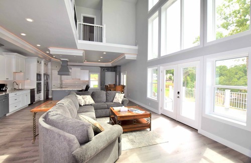 Sunrise Beach House | SHOUSE on the Water! Swim/boat dock w steps into the lake! SEE SPECIALnBEAUTIFUL