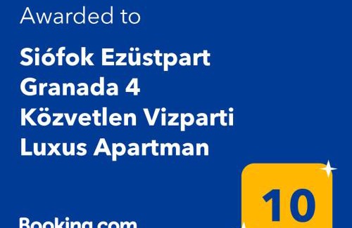 Siofok Apartment | Siófok Ezüstpart Granada 4 Közvetlen Vizparti Luxus Apartman