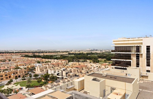 Khalifa City Apartment | Silkhaus 1BR | Orchid in Al Rayyana | Balcony