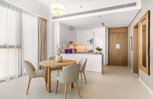 Al Safa Apartment | Silkhaus Bright 1BDR | Canal Front Tower | Al Wasl