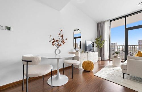 Dubai Apartment | Silkhaus Chic Luxury Studio Opposite Silicon Oasis Shopping Mall