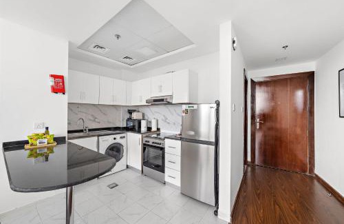 Dubai Apartment | Silkhaus Chic Luxury Studio Opposite Silicon Oasis Shopping Mall