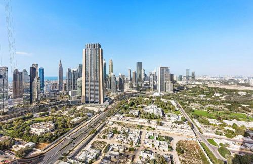 Za'abeel 2 Apartment | Silkhaus High Floor 1BDR with View with Pool & Gym