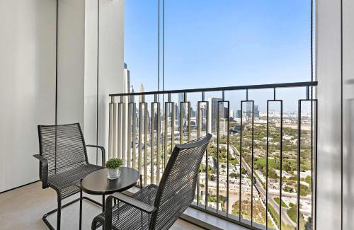 Za'abeel 2 Apartment | Silkhaus High Floor 1BDR with View with Pool & Gym