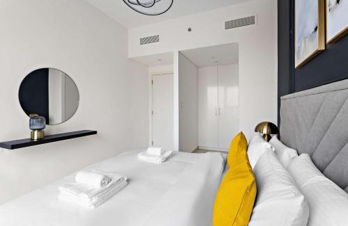 Trade Center Apartment | Silkhaus luxurious 1BDR in new tower with pool & gym