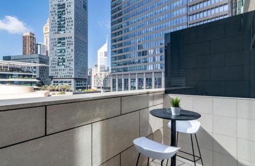 Bur Dubai Apartment | Silkhaus Modern Studio with Balcony in Burj Daman